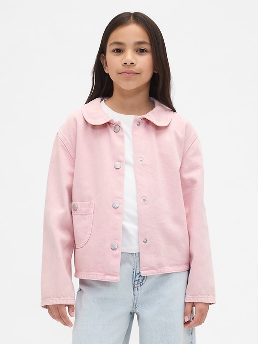 Image number 1 showing, Kids Denim Barn Jacket