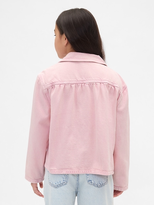 Image number 3 showing, Kids Denim Barn Jacket