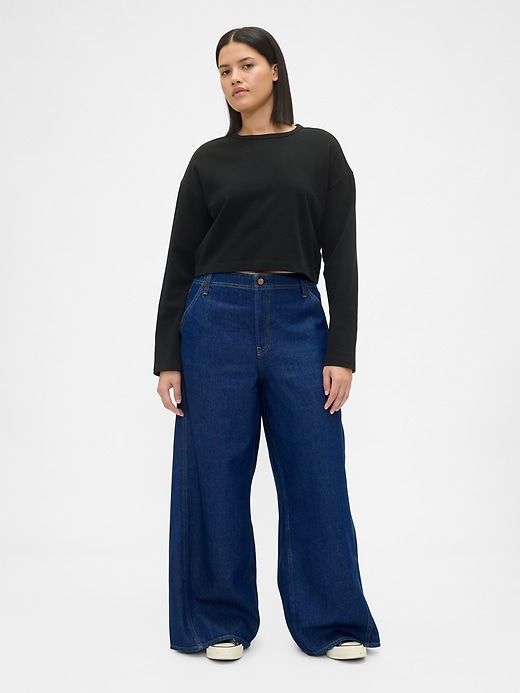 Image number 5 showing, Mid Rise UltraSoft Baggy Jeans