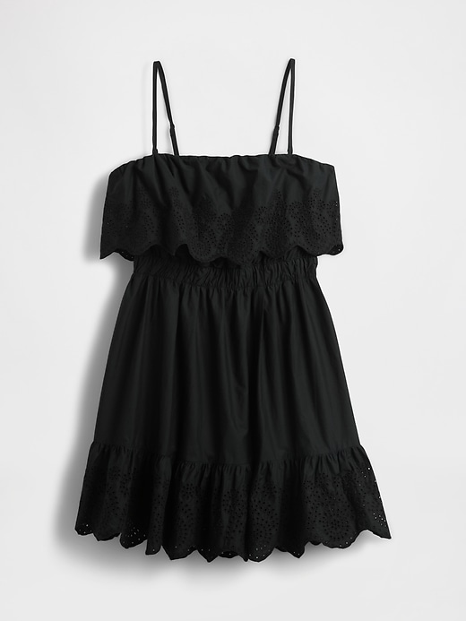 Image number 5 showing, Eyelet Ruffle Mini Dress