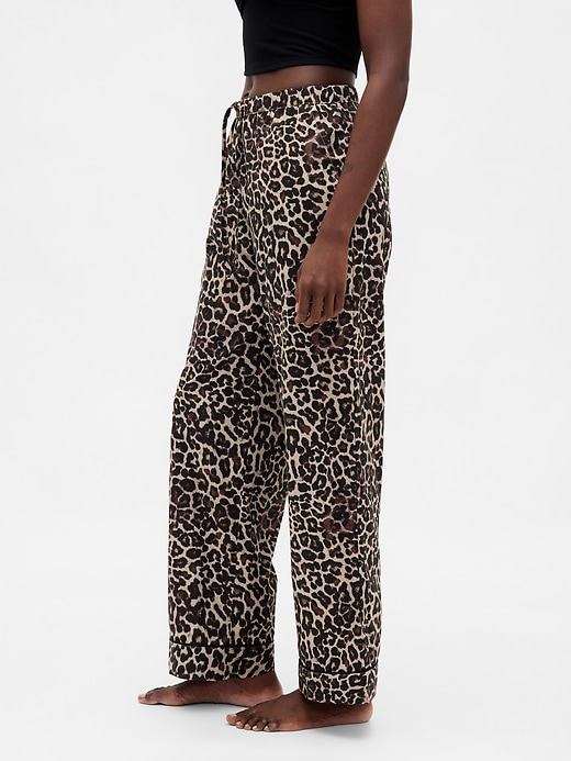 Image number 3 showing, Poplin PJ Pants