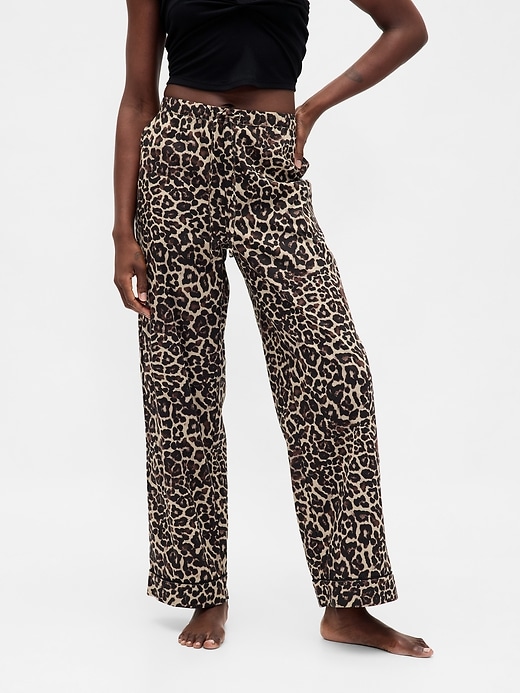 Image number 2 showing, Poplin PJ Pants