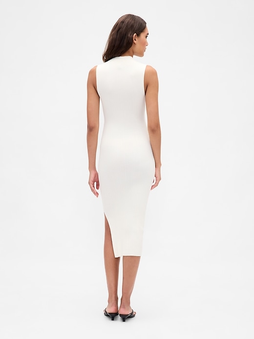 Image number 2 showing, Rib Midi Sweater Dress