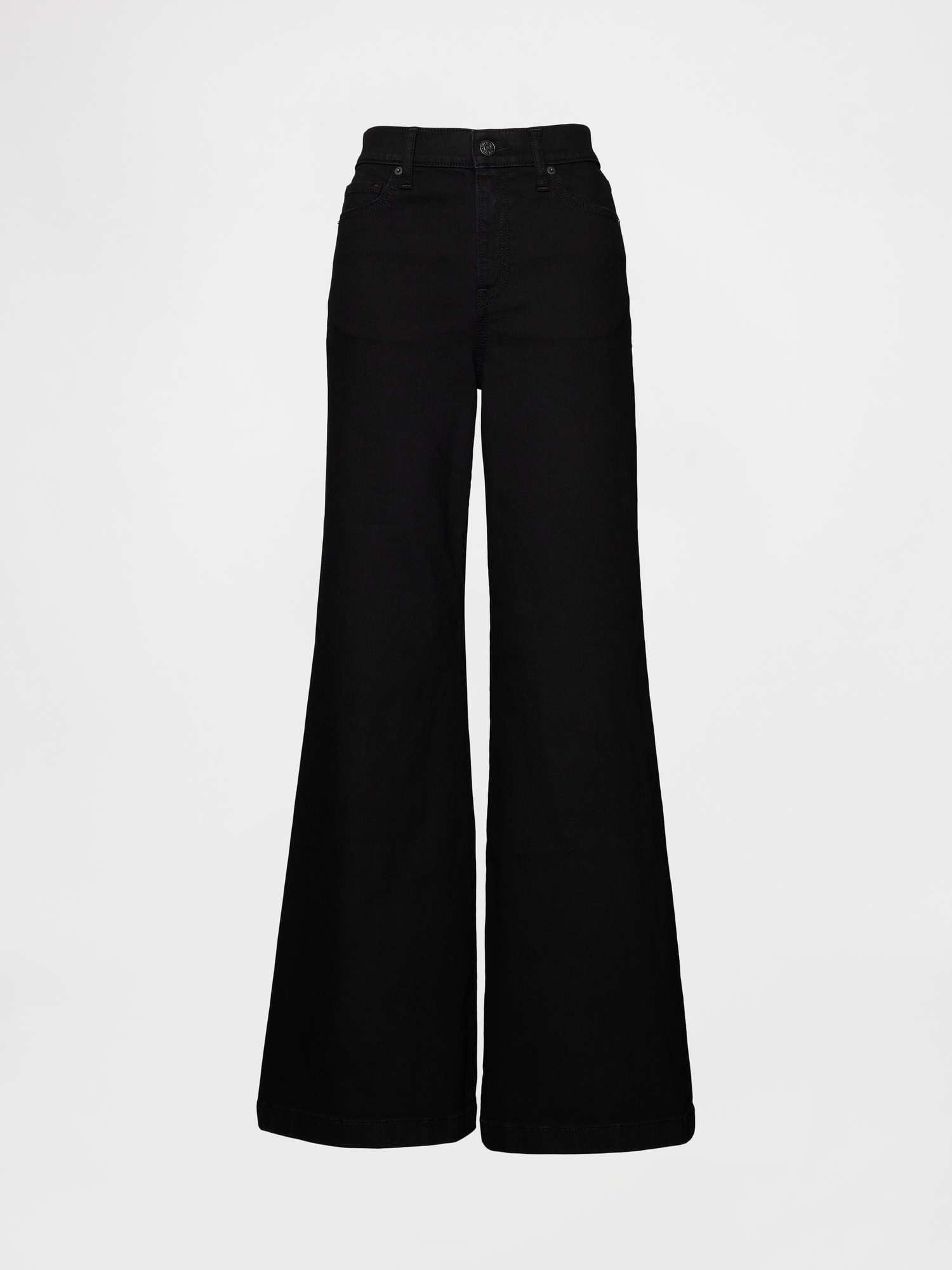 Женские джинсы Gap High Rise Wide Flare Jeans — фото 7
