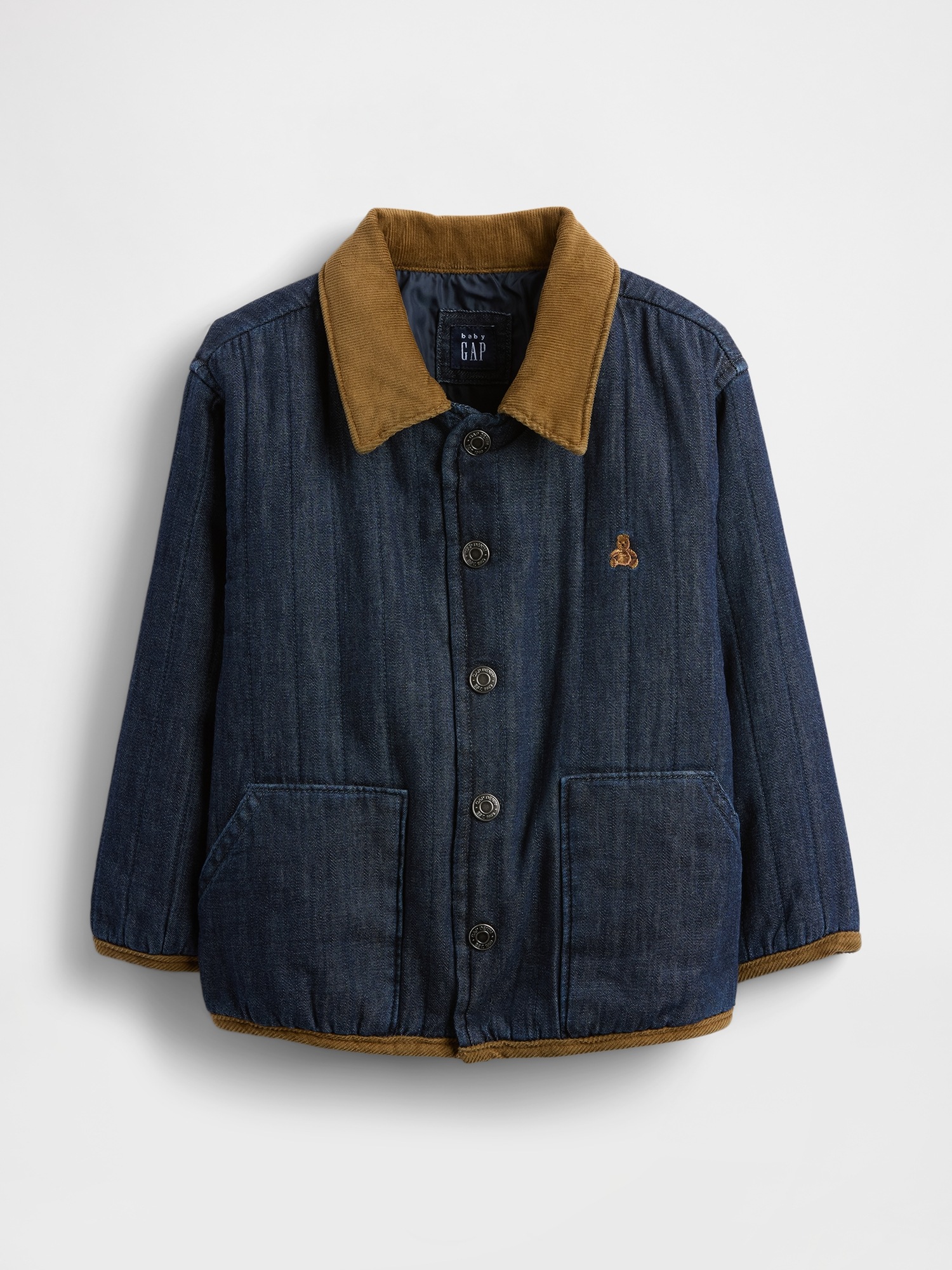 Baby & Toddler Quilted Denim Jacket