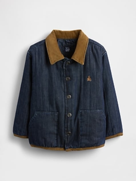 Baby & Toddler Quilted Denim Jacket