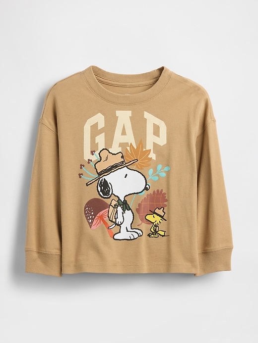Image number 1 showing, Baby & Toddler Peanuts Thanksgiving Graphic T-Shirt