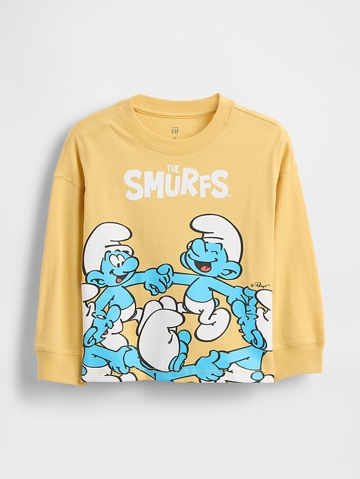 1 of 8 showing, with the color French almond of product Baby & Toddler The Smurfs Graphic T-Shirt