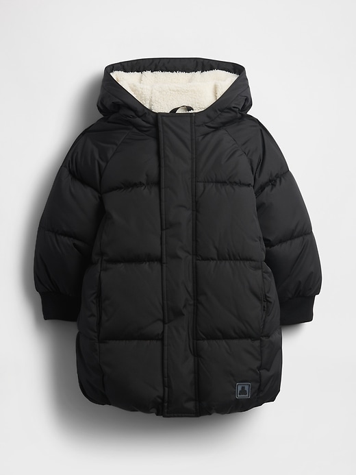 Image number 1 showing, Baby & Toddler Heavyweight Puffer Coat