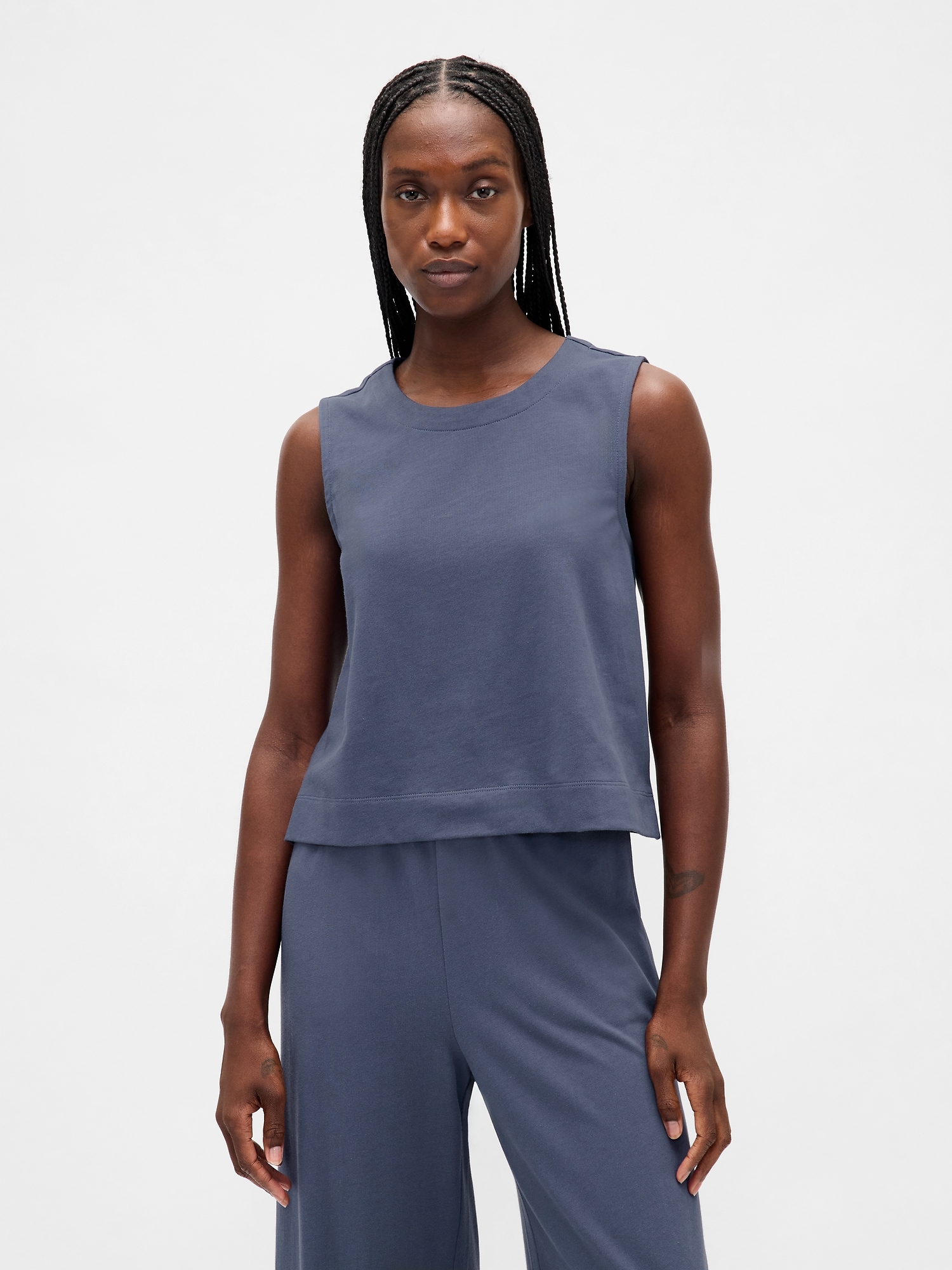 Gap Heavyweight Organic Cotton Shell Tank Top