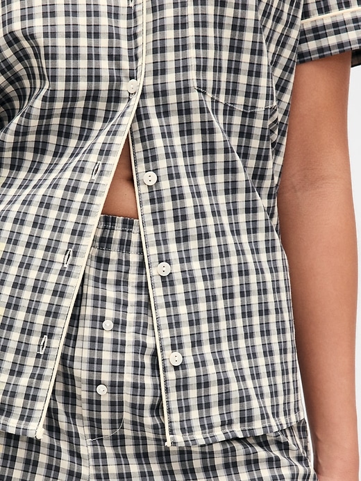 Image number 4 showing, Poplin PJ Boxer Shorts
