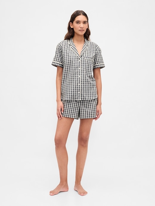 Image number 2 showing, Poplin PJ Shirt