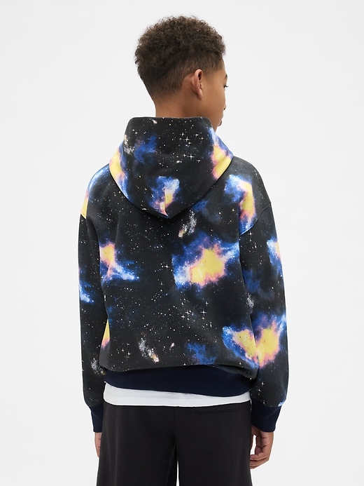 Image number 3 showing, Kids VintageSoft Relaxed Space Hoodie