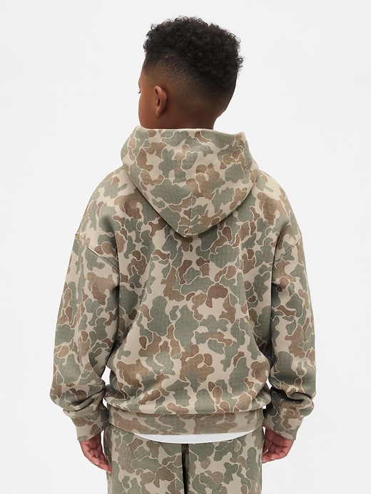 Image number 2 showing, Kids VintageSoft Relaxed Camo Hoodie