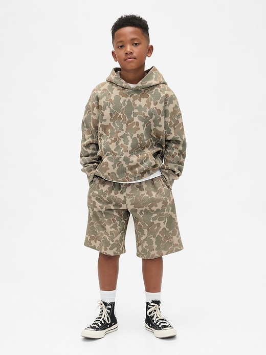 Image number 3 showing, Kids VintageSoft Relaxed Camo Hoodie