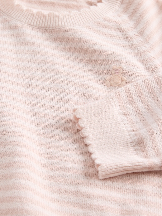 Image number 3 showing, Baby Sweater Bodysuit Outfit Set