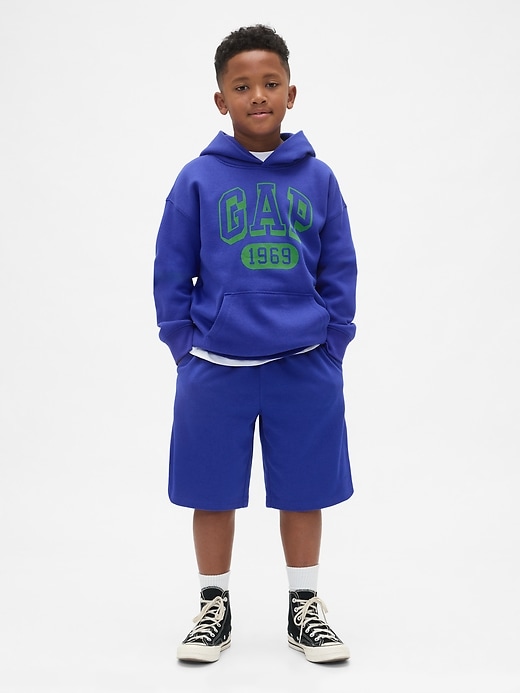 Image number 3 showing, Kids VintageSoft Logo Hoodie