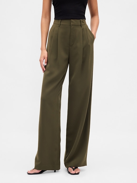 Image number 2 showing, 365 High Rise Pleated Trousers