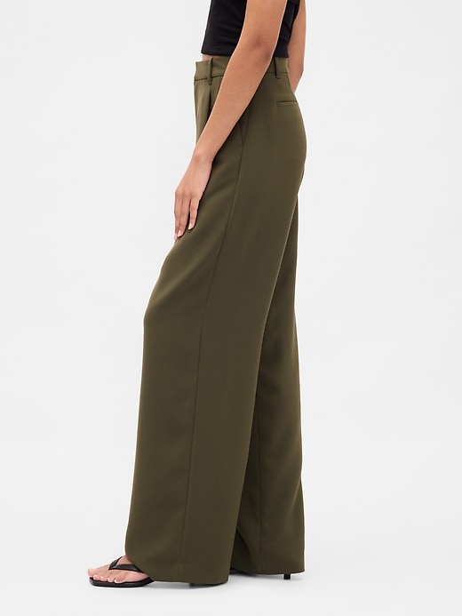 Image number 3 showing, 365 High Rise Pleated Trousers