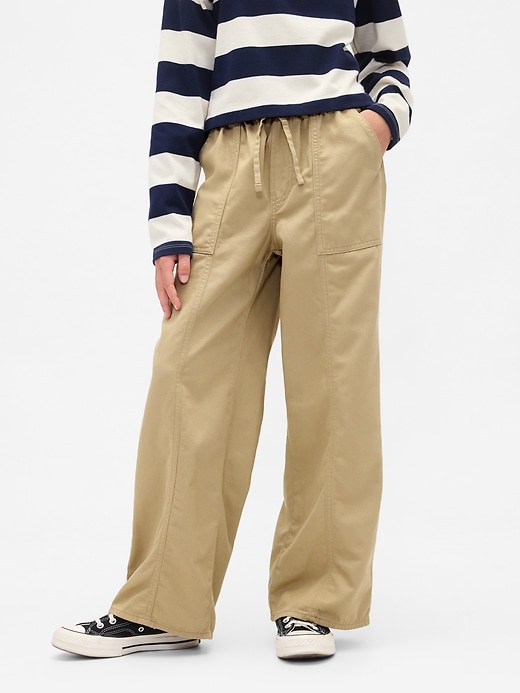 Image number 3 showing, Kids Uniform Easy Wide-Leg Pants