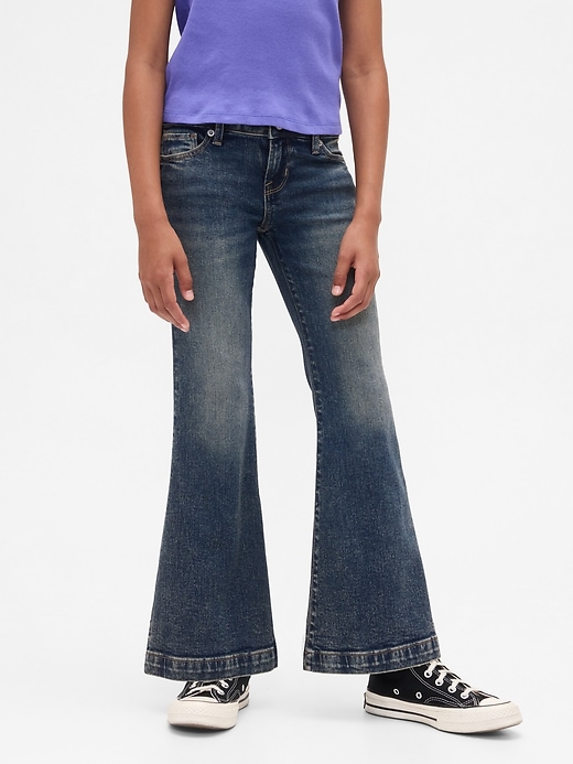 Image number 3 showing, Kids Low Rise Flare Jeans