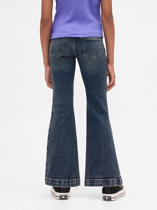 Image number 4 showing, Kids Low Rise Flare Jeans