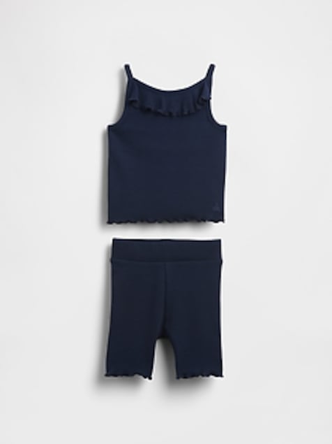 Baby & Toddler Ruffle Rib Outfit Set