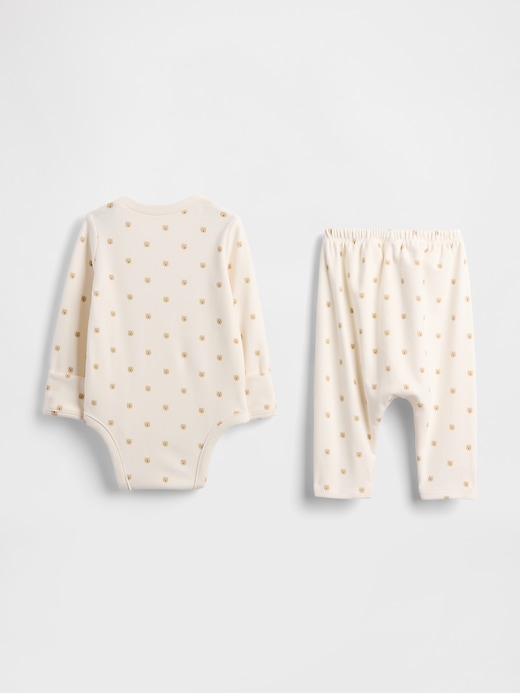 Image number 2 showing, Baby Softspun Bodysuit Outfit Set
