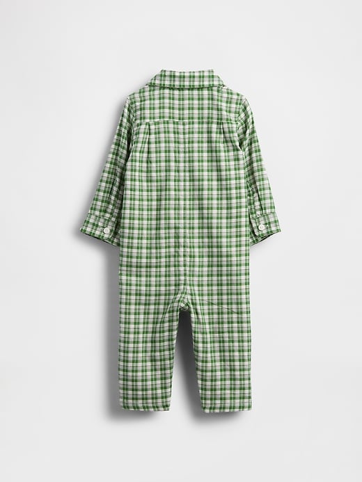 Image number 2 showing, Baby Flannel One-Piece