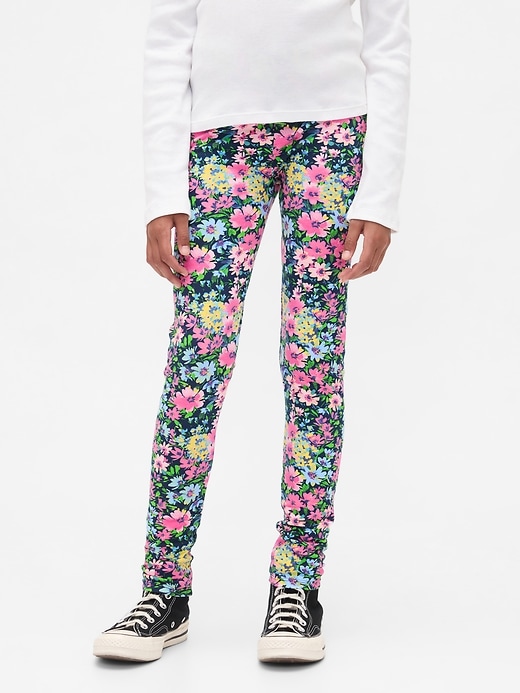 Image number 3 showing, Kids Floral Leggings
