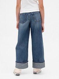 Kids Low Rise Easy Wide-Leg Baggy Jeans