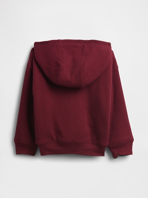 Image number 2 showing, Baby & Toddler Sherpa-Lined Thermal Zip Hoodie