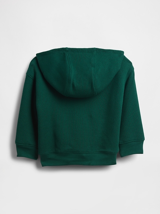 Image number 2 showing, Baby & Toddler Sherpa-Lined Thermal Zip Hoodie