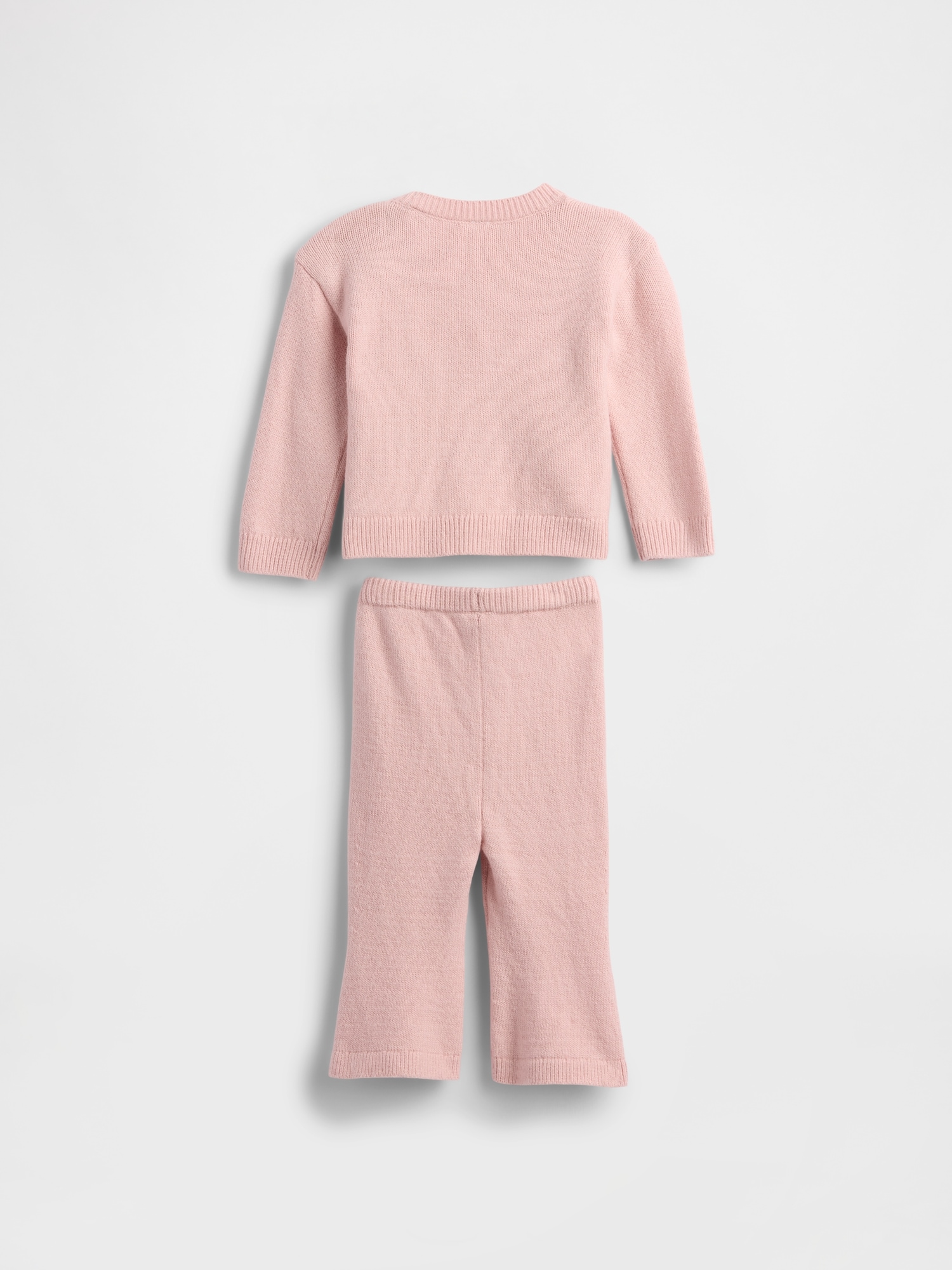 Baby CashSoft Bear Pocket Cardigan Sweater Set