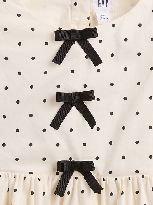 Image number 4 showing, Baby & Toddler Flutter Sleeve Bow Dress