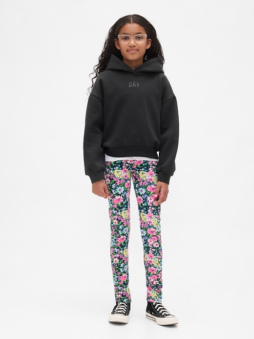 Image number 1 showing, Kids Floral Leggings