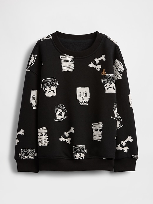 Image number 1 showing, Baby & Toddler VintageSoft Halloween Sweatshirt