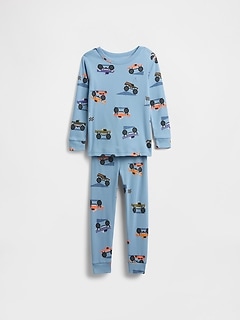 Baby & Toddler Organic Brushed Cotton PJ Set