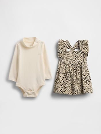 Baby Corduroy Skirtall Outfit Set