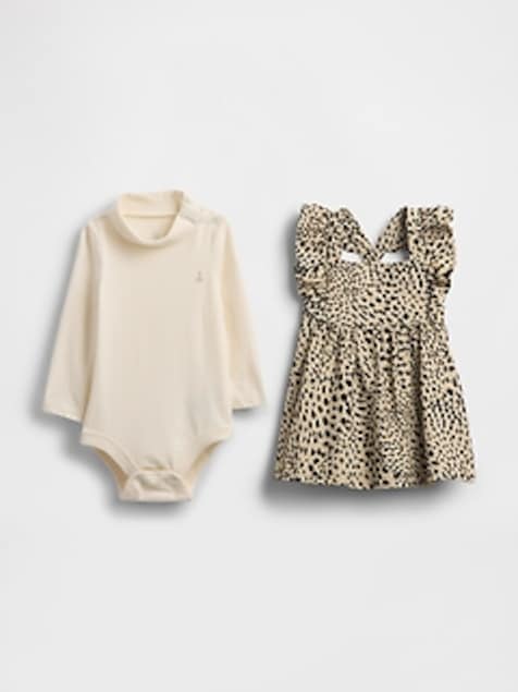 Baby Corduroy Skirtall Outfit Set