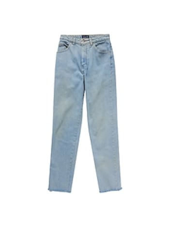 1990s GapVintage Women's Raw-Hem Straight Jeans — 8