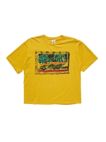 1990s GapVintage Men's Alligator Artwork T-Shirt — XL