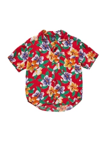 1990s GapVintage Women's Hawaiian Shirt — M