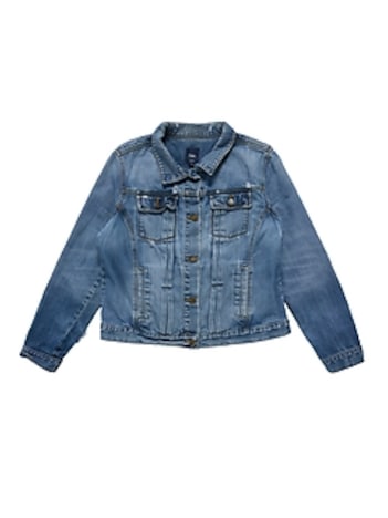 2010 GapVintage Women's Pleated Denim Jacket— XL