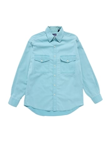 1990s GapVintage Men's Lightweight Denim Shirt — S