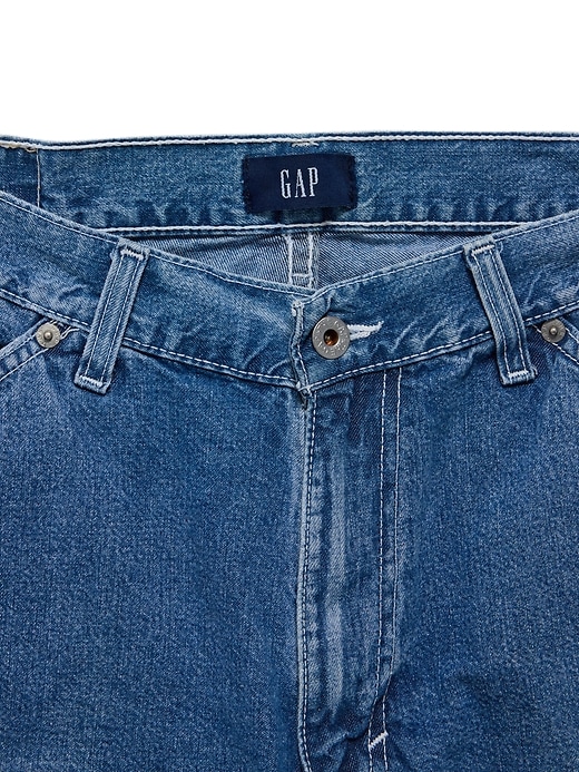 Image number 3 showing, 1990s GapVintage Men's Denim Work Shorts — 32