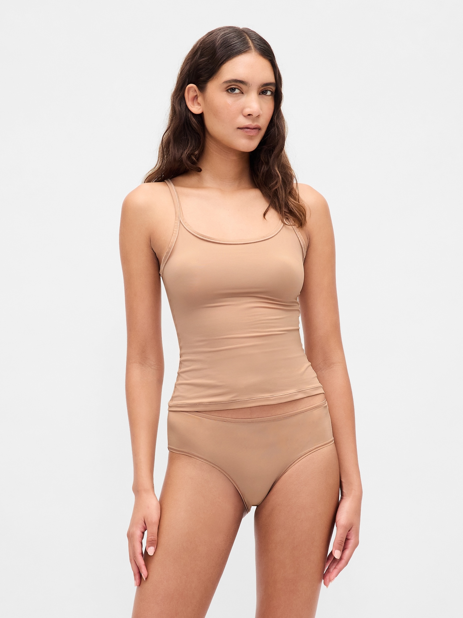 SecondSkin Tank Top - Beige
