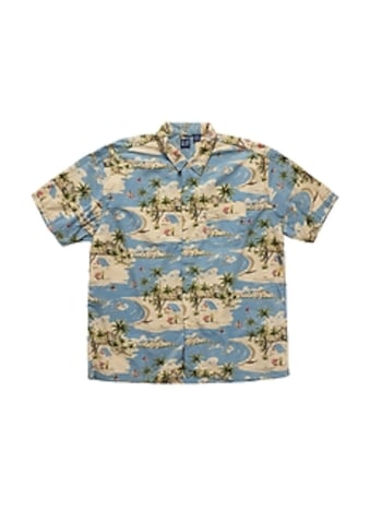 2000 GapVintage Men's Hawaiian Shirt — XL