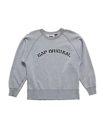2000s GapVintage Men's Logo Sweatshirt — XS