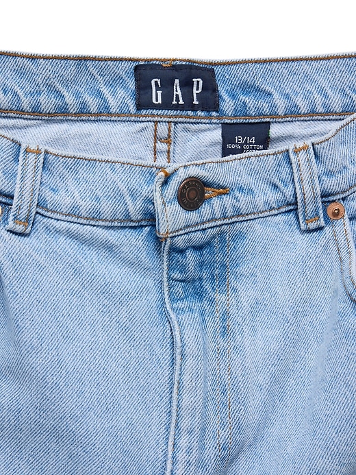 Image number 3 showing, 1990s GapVintage Women's Long Denim Shorts — 13/14